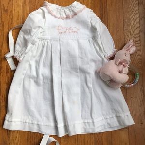 Girls 0-3 mos Little Lamb Baptism Gown